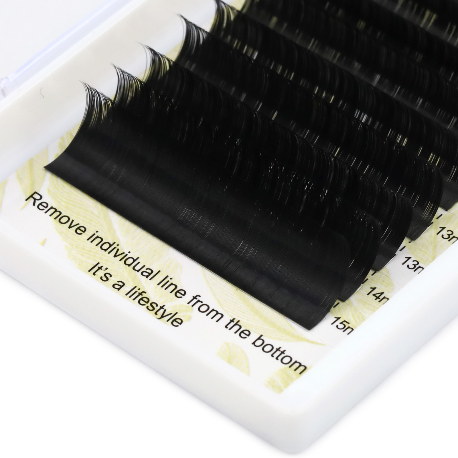 Wholesale Price 0.07mm Korea PBT Fiber Eyelash Extensions in the US 